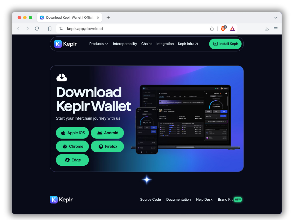 Download Keplr